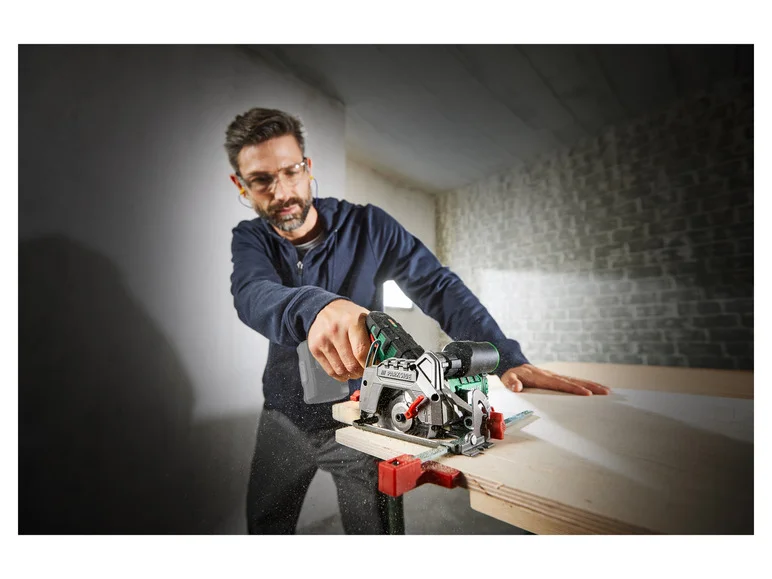 PARKSIDE® Scie circulaire sans fil sans batterie ni chargeur. 12 V