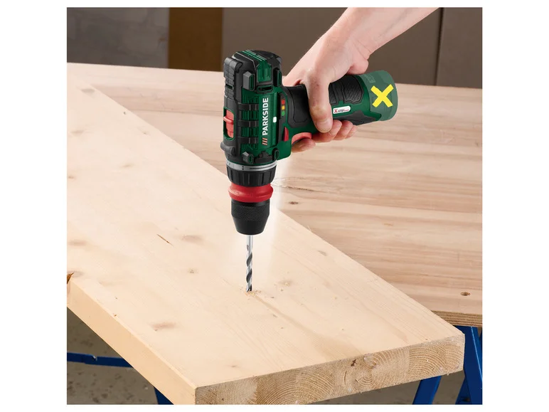 PARKSIDE® Perceuse-visseuse sans fil PBSA 12 E4. 12 V