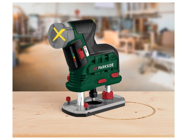 PARKSIDE® Défonceuse sans fil POFA 12 B3. 12 V