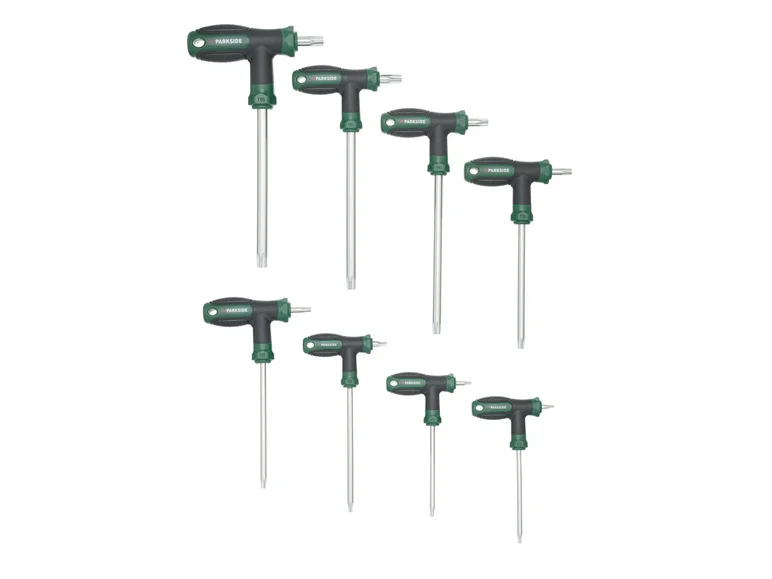 PARKSIDE® Jeu de clés mâles à poignée en T. 8 pièces