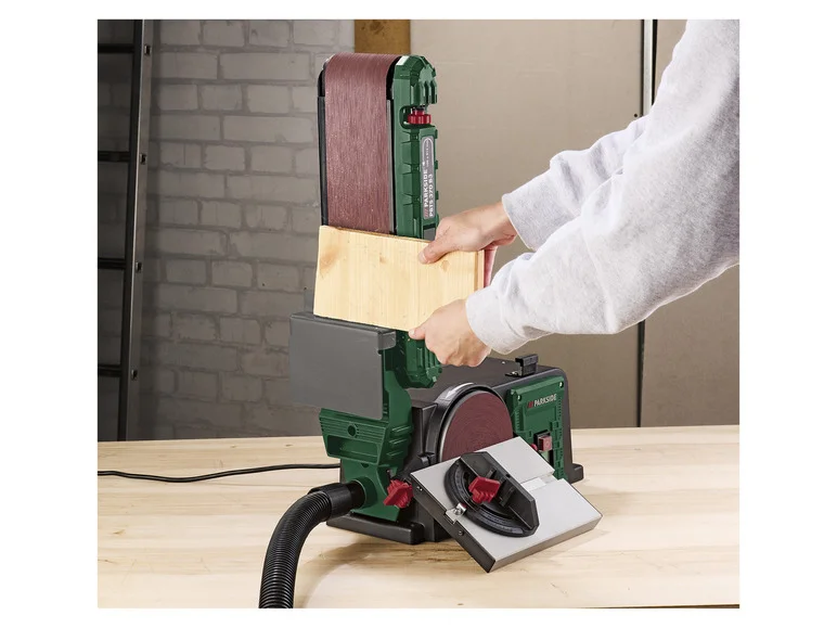 PARKSIDE® Ponceuse à bande et à disque PBTS 370 B3. 370 W