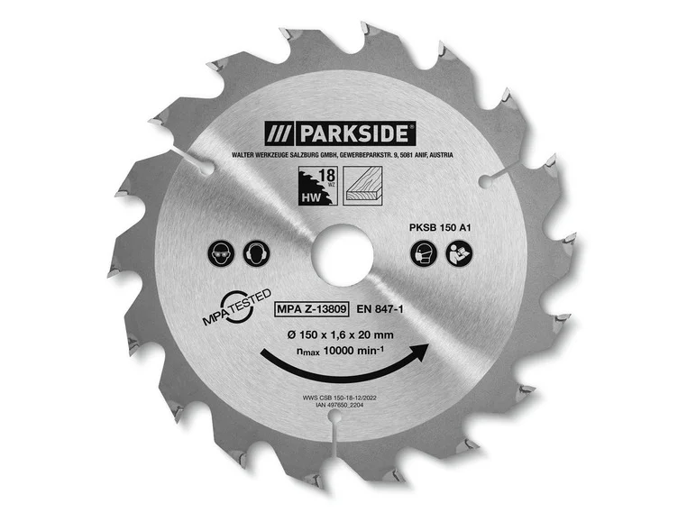 PARKSIDE® Lame de scie circulaire. 150 mm