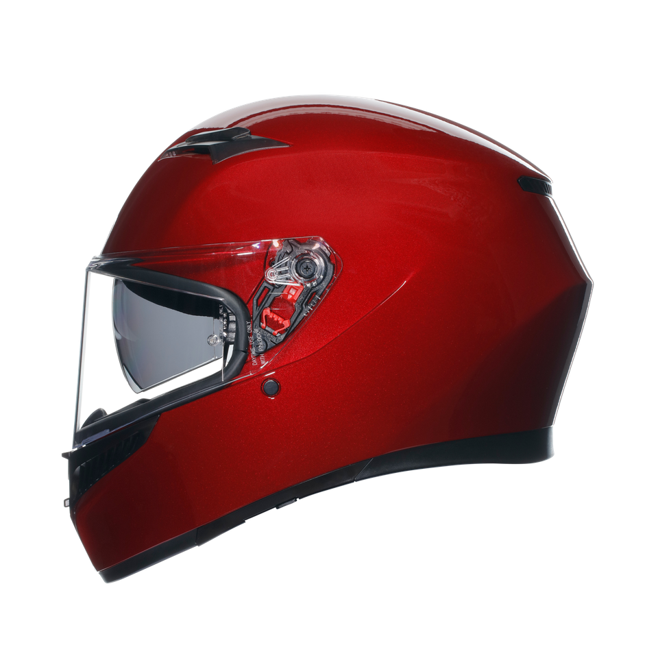 K3 MONO COMPETIZIONE RED - MOTORBIKE FULL FACE HELMET E2206
