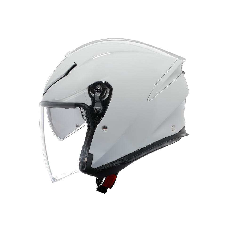 K5 JET EVO MONO STELVIO WHITE - MOTORBIKE OPEN FACE HELMET E2206