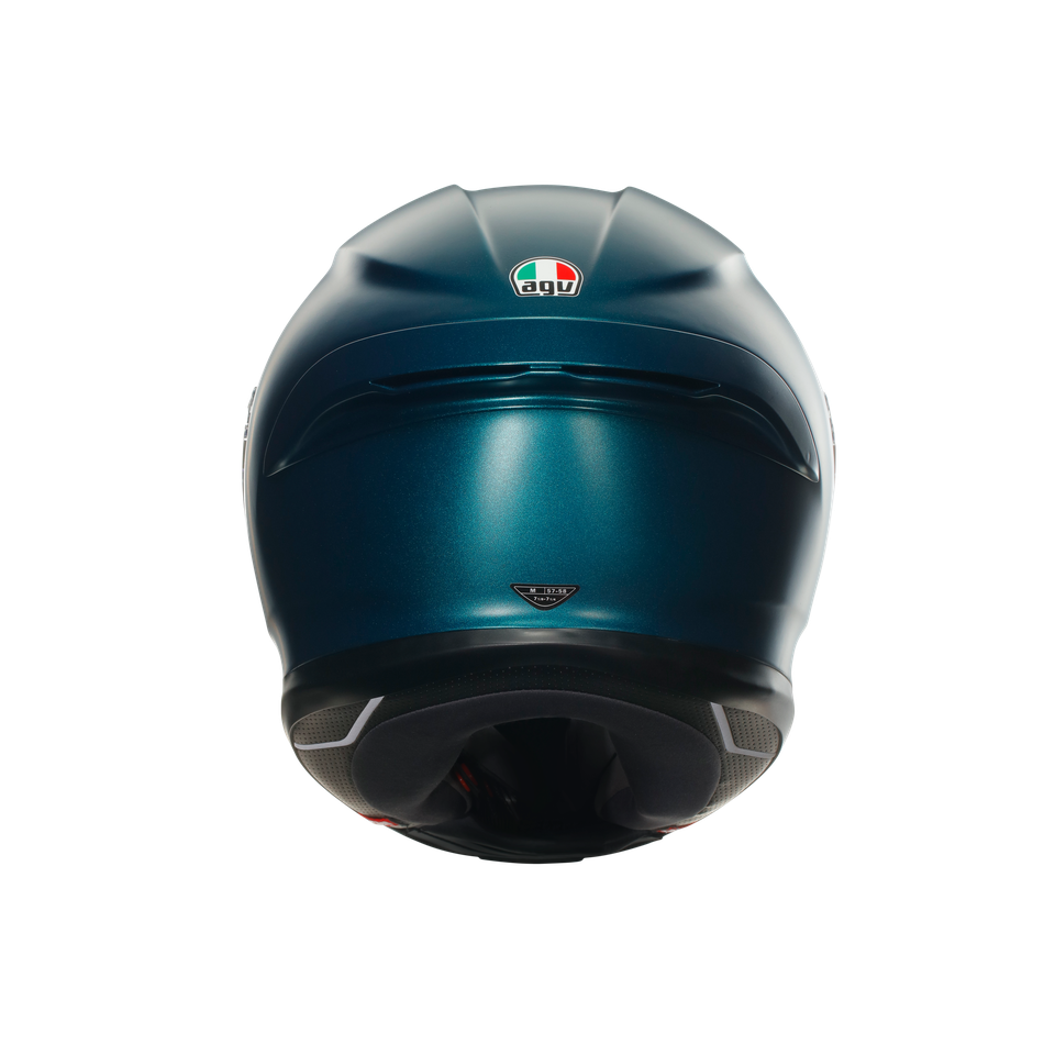 K6 S PETROLIO MATT - MOTORBIKE FULL FACE HELMET E2206
