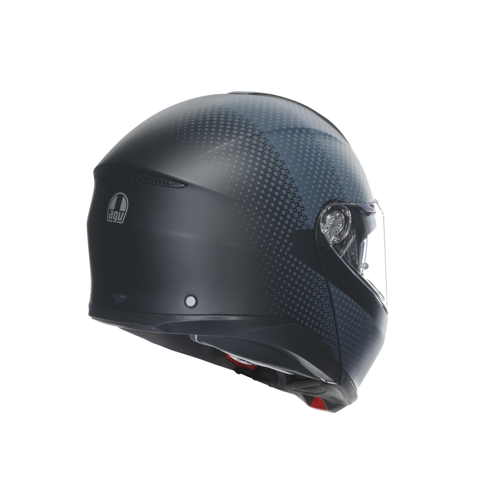 TOURMODULAR TEXTOUR MATT BLACK/GREY - MOTORBIKE FLIP UP HELMET E2206