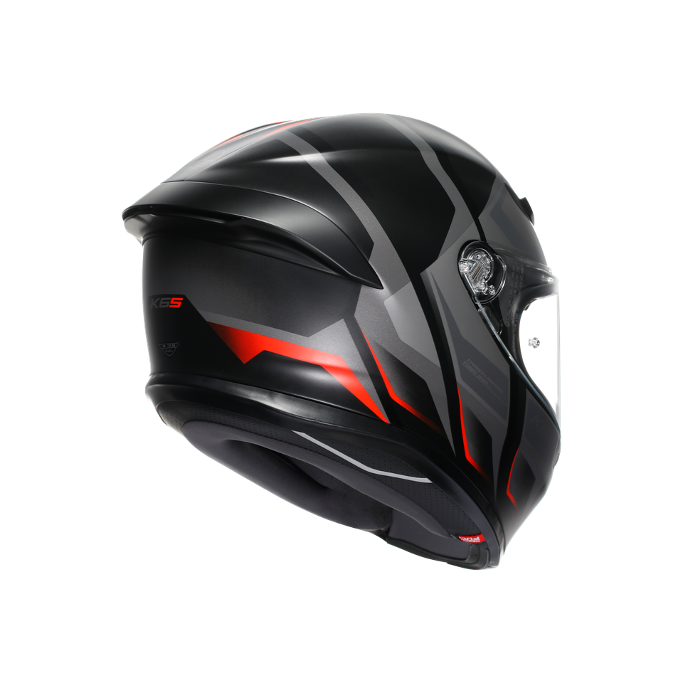 K6 S E2206 - KARVE MATT BLACK/GREY/RED