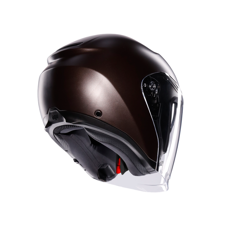 IRIDES MONO MATT PREGIATO BRONZE - MOTORBIKE OPEN FACE HELMET E2206