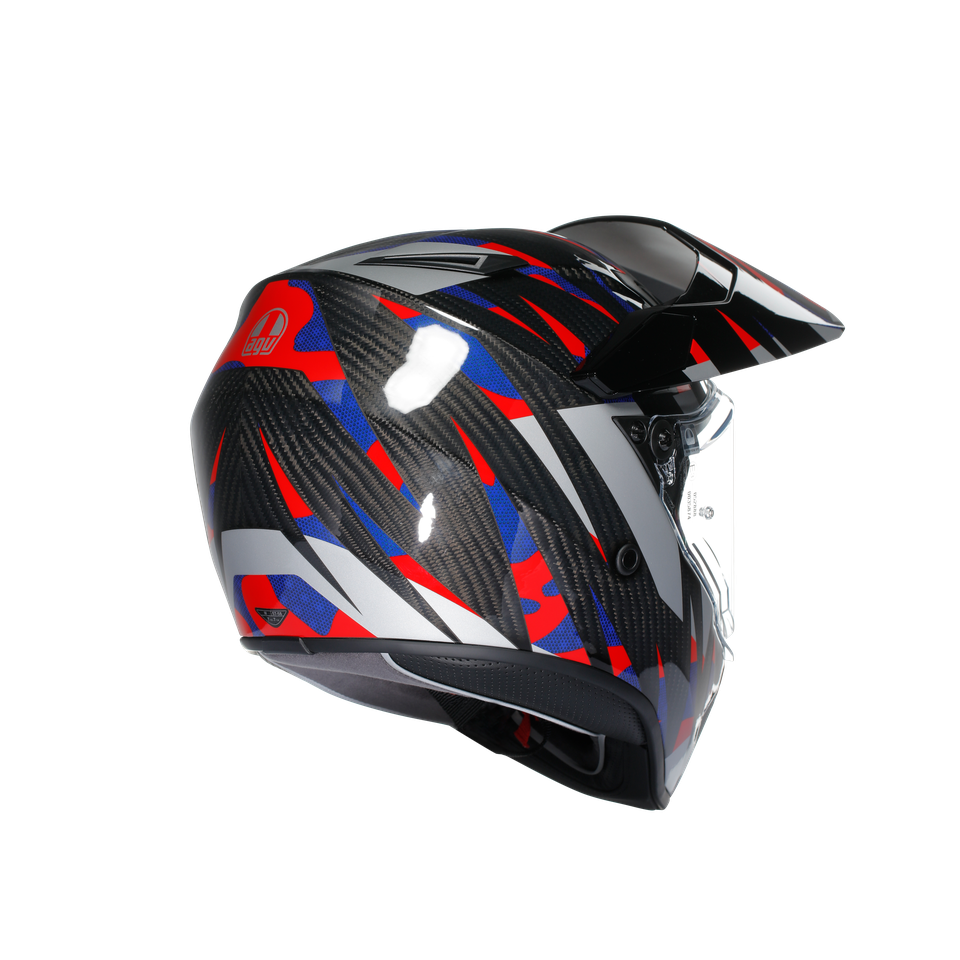 AX9 AGV E2206 MPLK - STEPPA CARBON/RED/BLUE