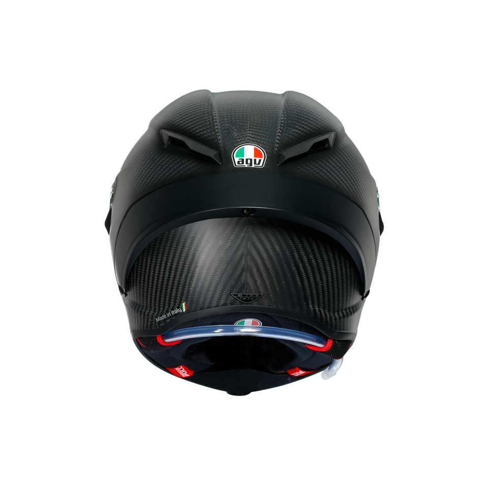 PISTA GP RR MONO MATT CARBON - MOTORBIKE FULL FACE HELMET E2206 DOT