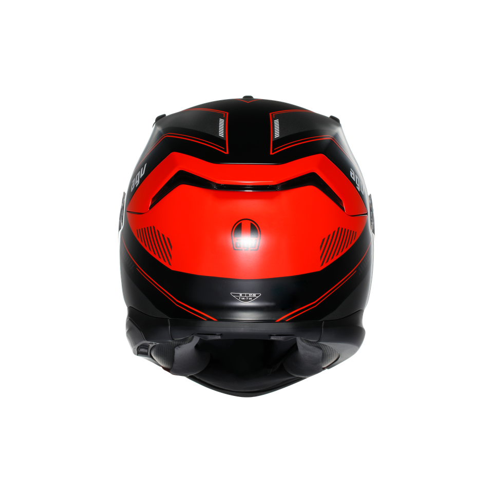 K7 AGV E2206 MPLK - KYBER MATT BLACK/RED