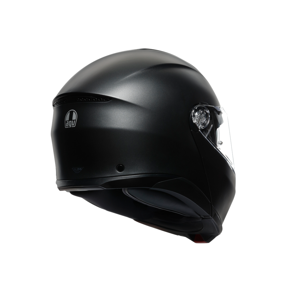 TOURMODULAR MATT BLACK - MOTORBIKE FLIP UP HELMET E2206