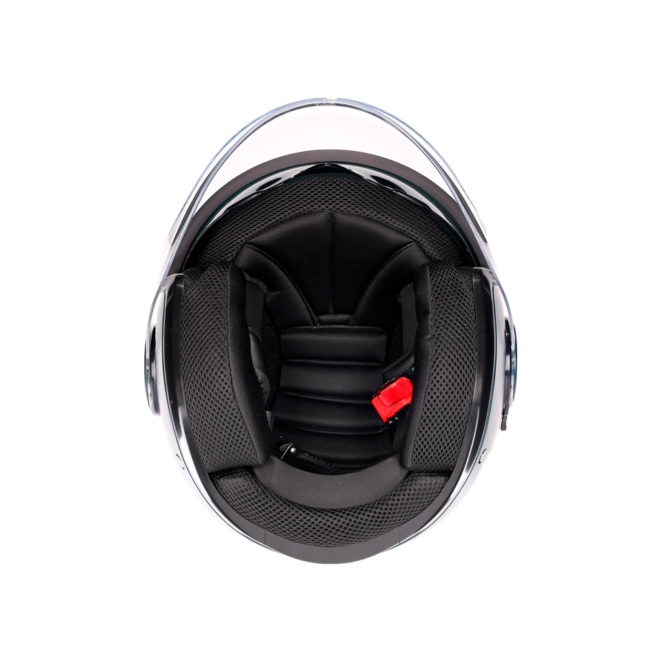 ETERES MONO MATT OTTANIO - MOTORBIKE OPEN FACE HELMET E2206