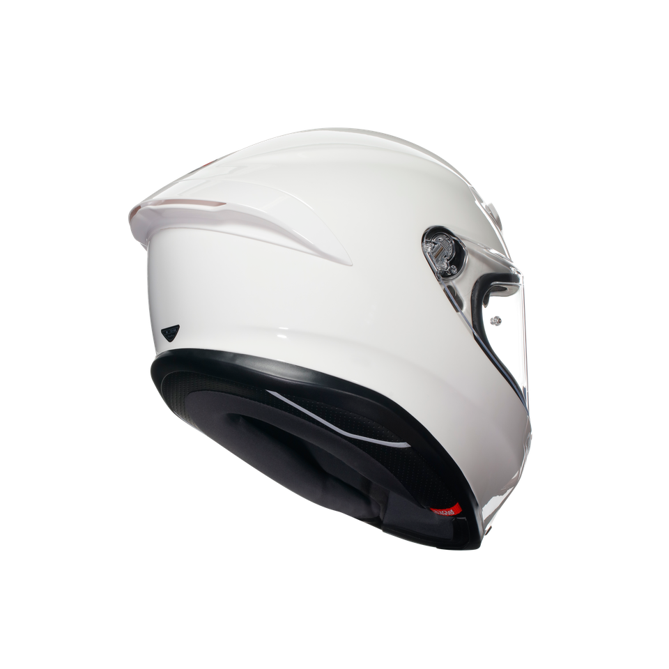 K6 S WHITE - MOTORBIKE FULL FACE HELMET E2206