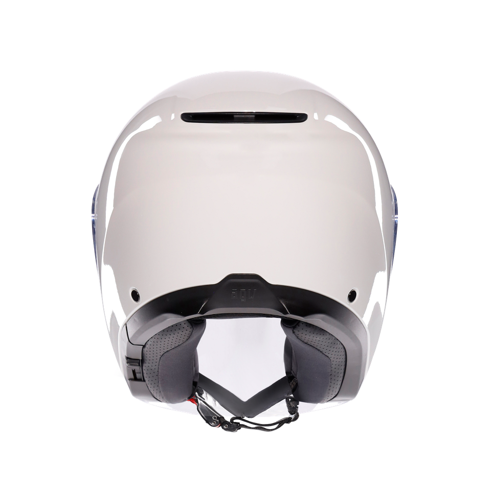 IRIDES MONO MATERIA WHITE - MOTORBIKE OPEN FACE HELMET E2206