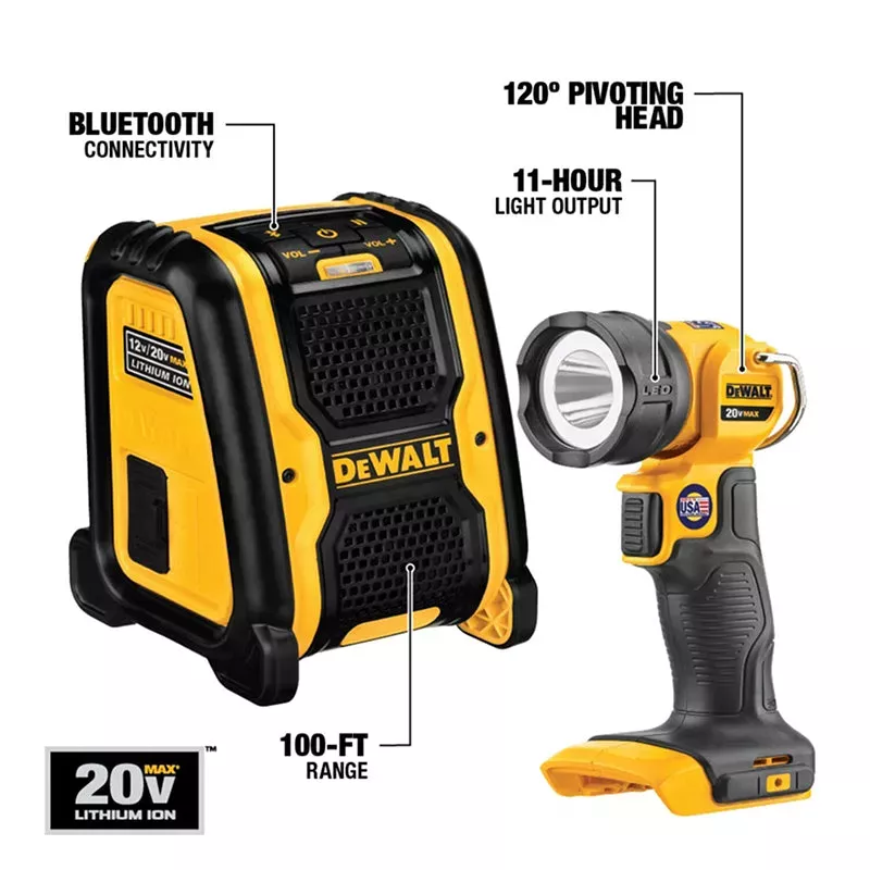 🔥 DEWALT 18V Li-Ion Cordless Combo Kit(28-TOOL)