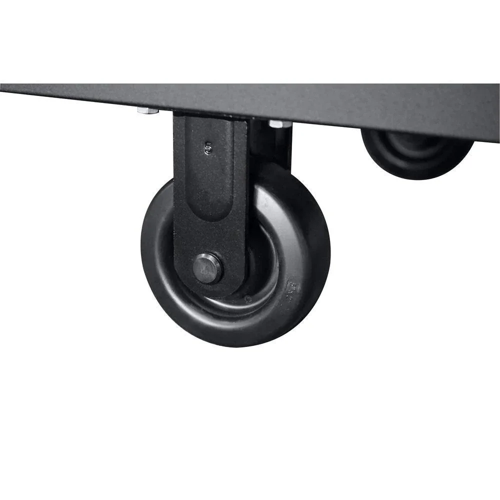 80 in. W 10-Drawer, Deep Combination Tool Chest and Rolling Cabinet Set in Matte Black (3-Piece)