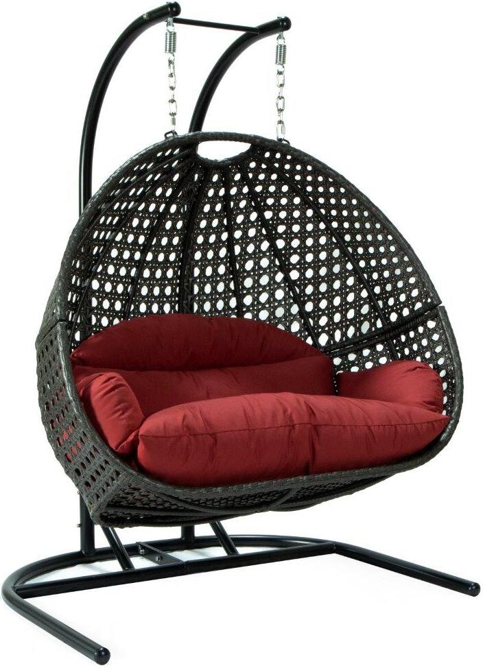 🔥2-Person Wicker Hanging Swing Chair