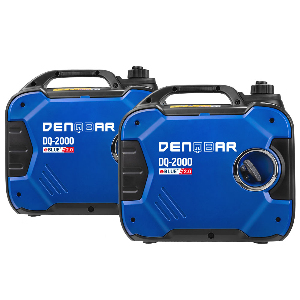 BUNDLE: 2 X 2.0 KW INVERTER POWER GENERATOR DQ-2000 + CABLE FOR PARALLEL CONNECTION