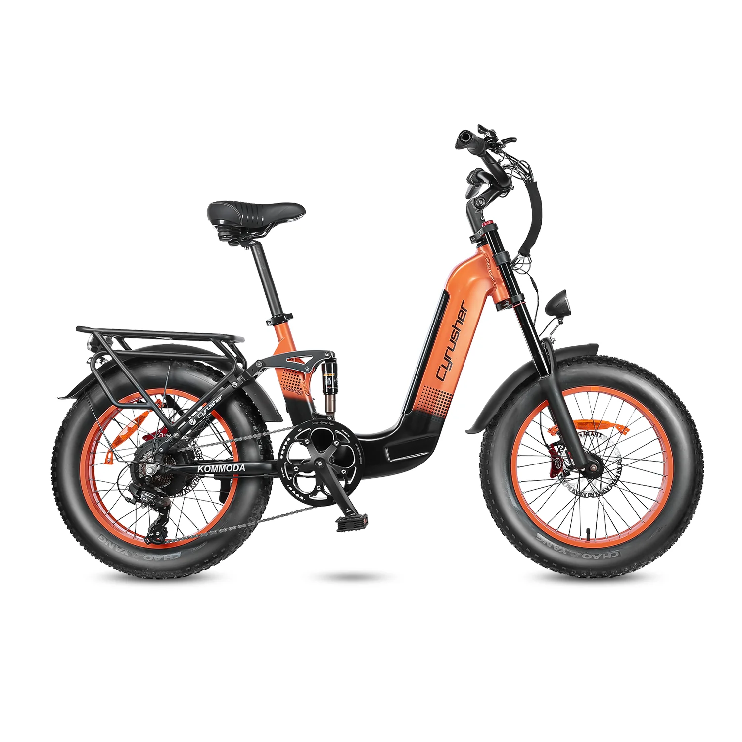Cyrusher Kommoda Step-through Full Suspension Electric Bike