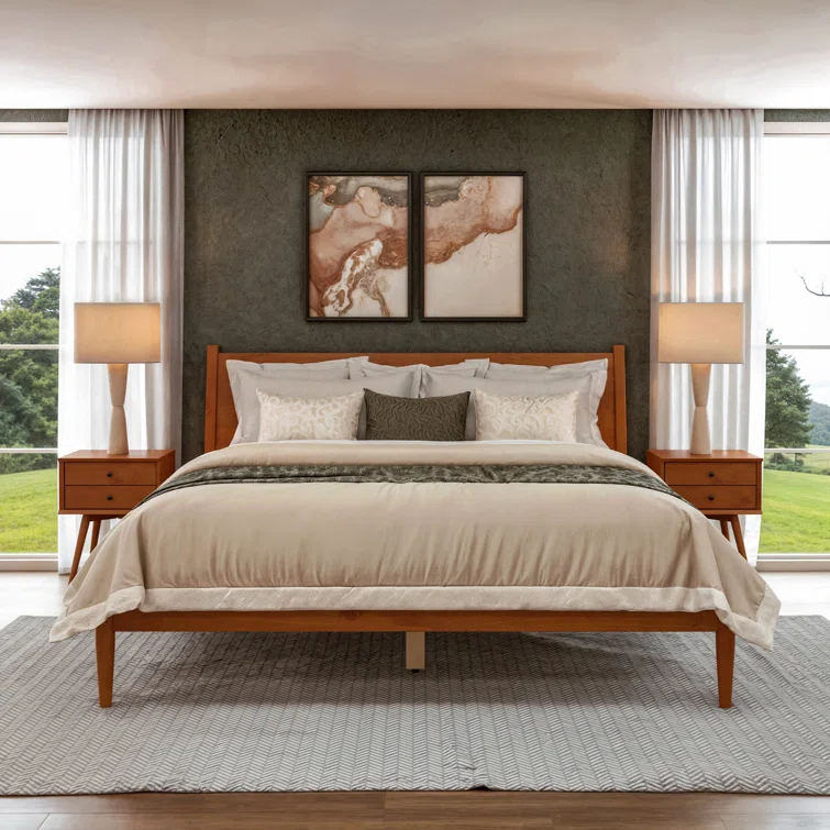 Grady Solid Wood Platform Bed