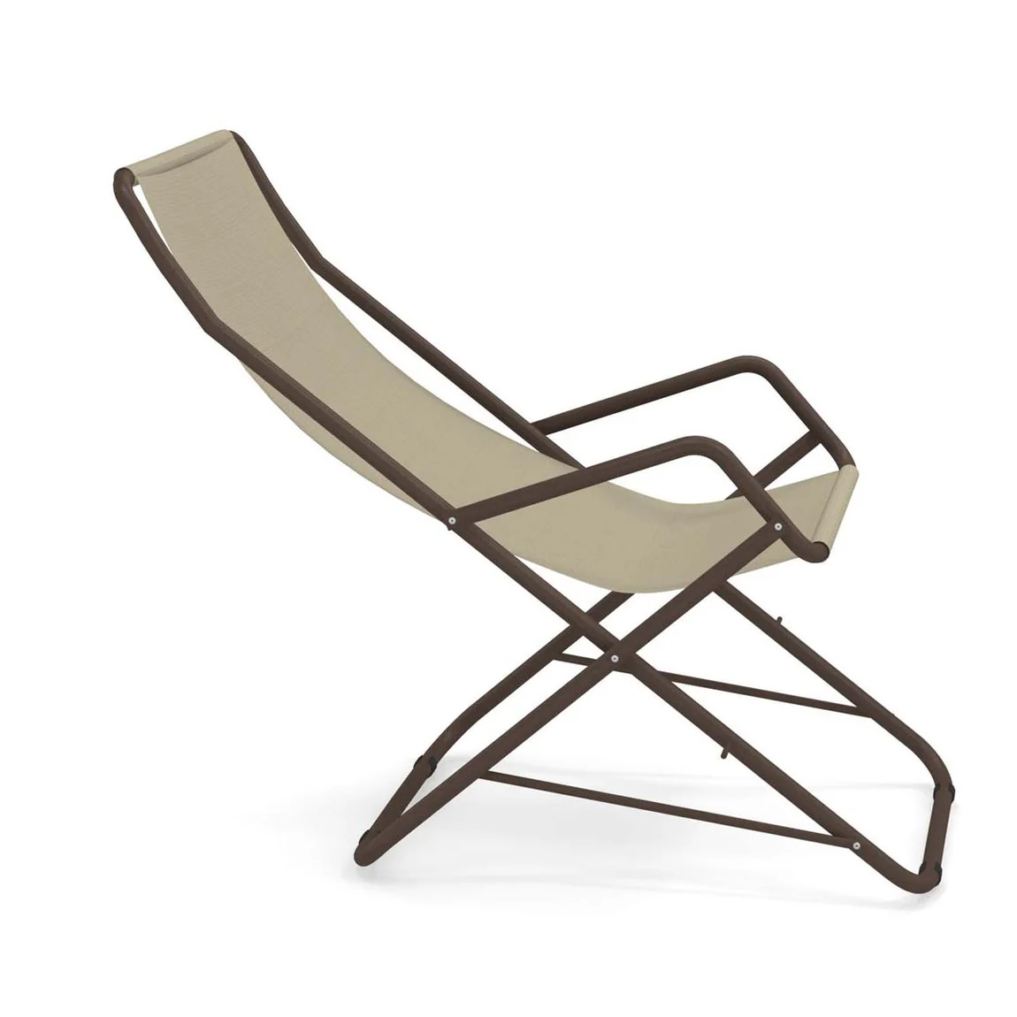 Emu Bahama  Gartenliege Rot/Orange