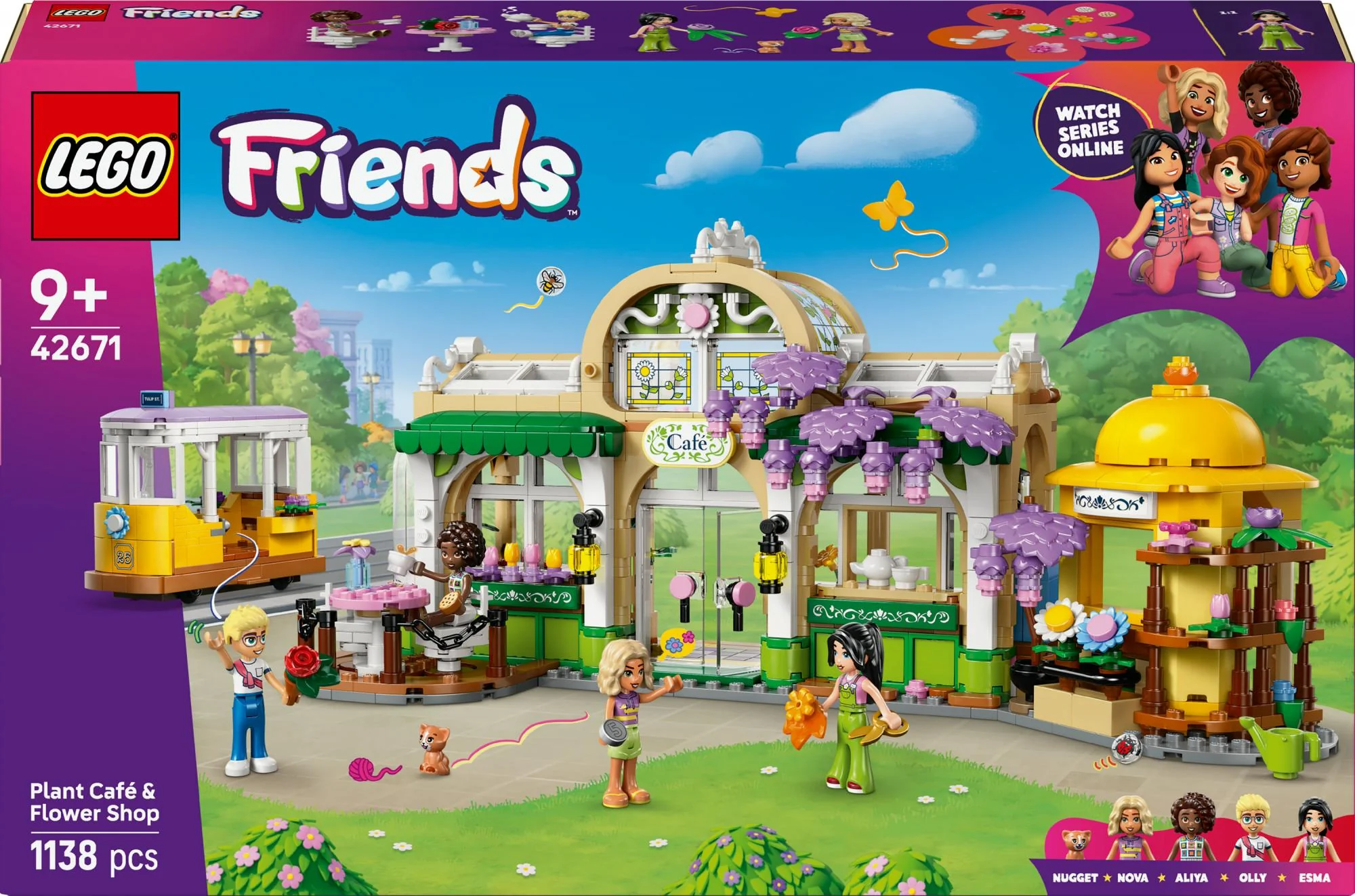 LEGO 42671 Friends Plant Cafe and Flower Kiosk