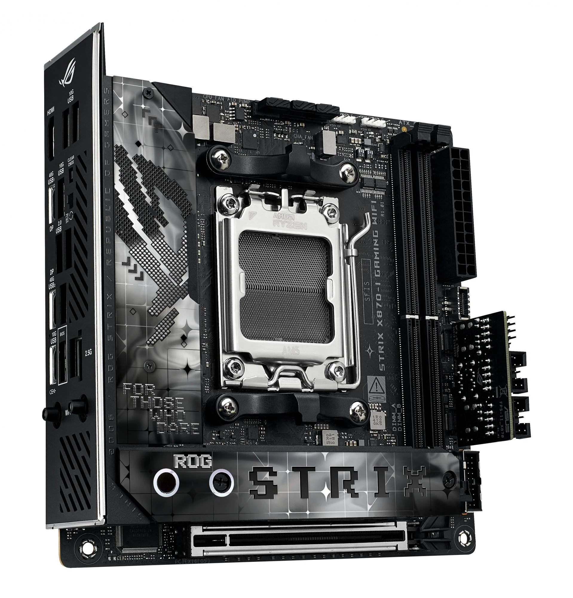ASUS ROG STRIX X870-I GAMING WIFI (mITX. X870. AM5. DDR5)