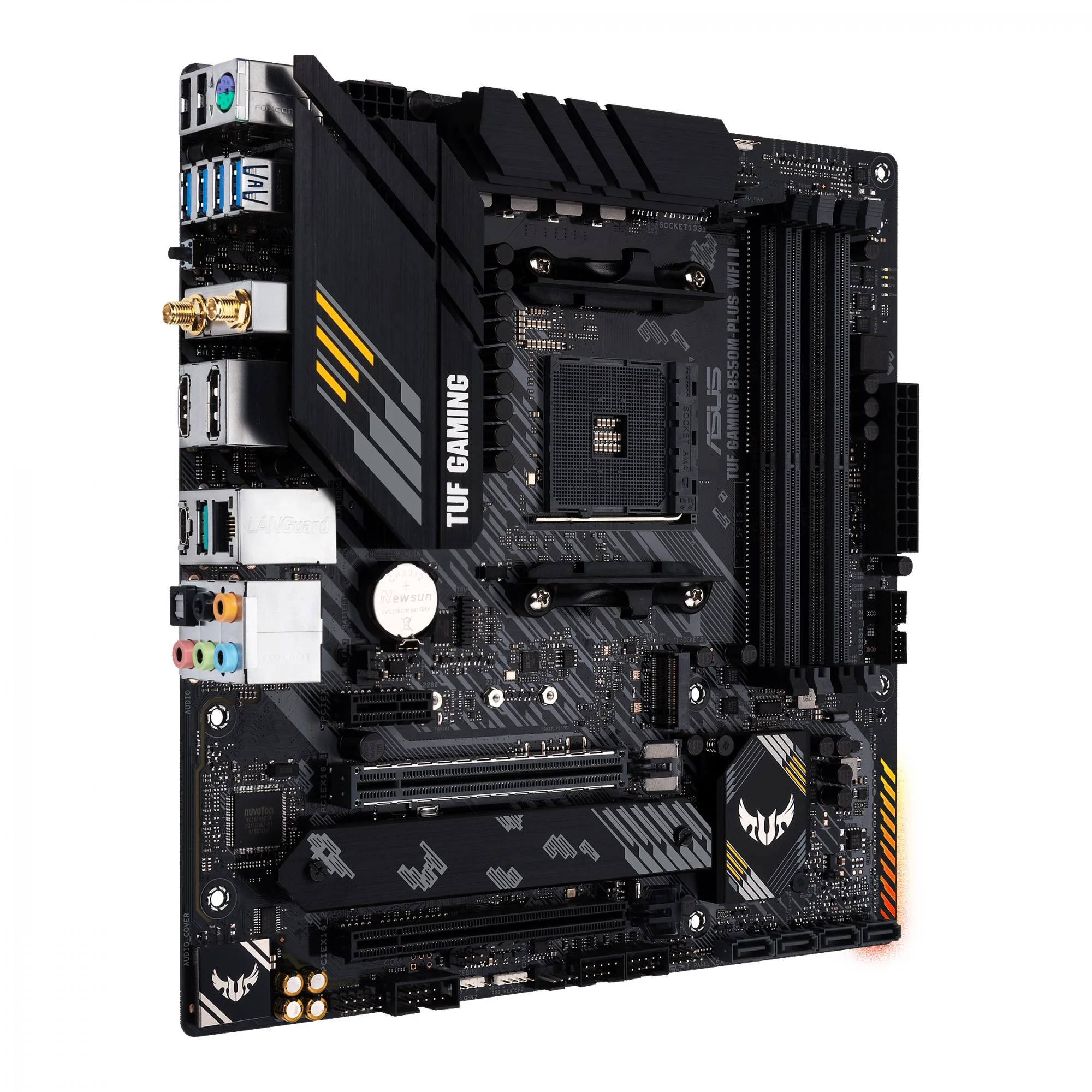 ASUS TUF GAMING B550M-PLUS (WI-FI) II (mATX. B550. AM4)