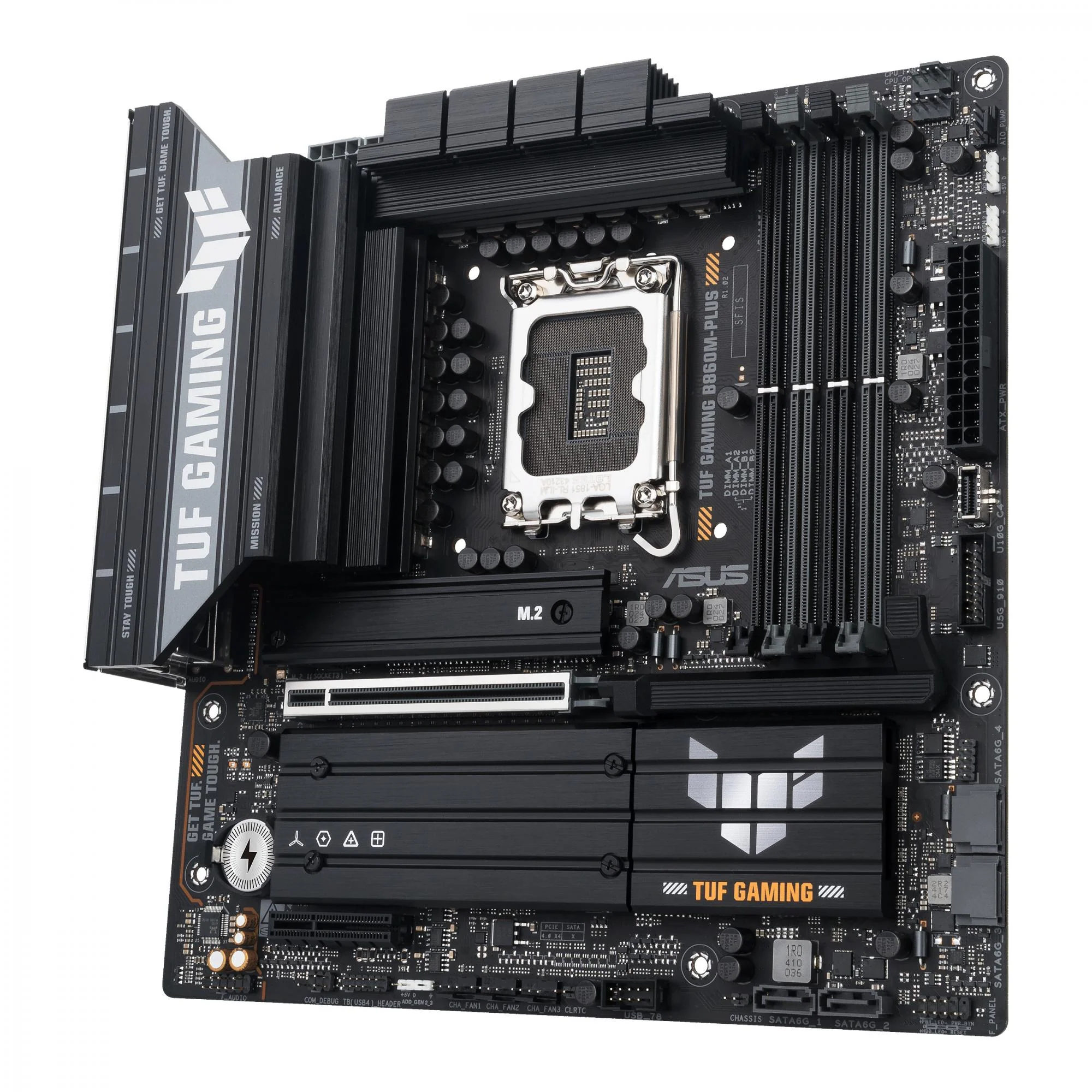ASUS TUF GAMING B860M-PLUS (mATX. B860. LGA 1851. DDR5)