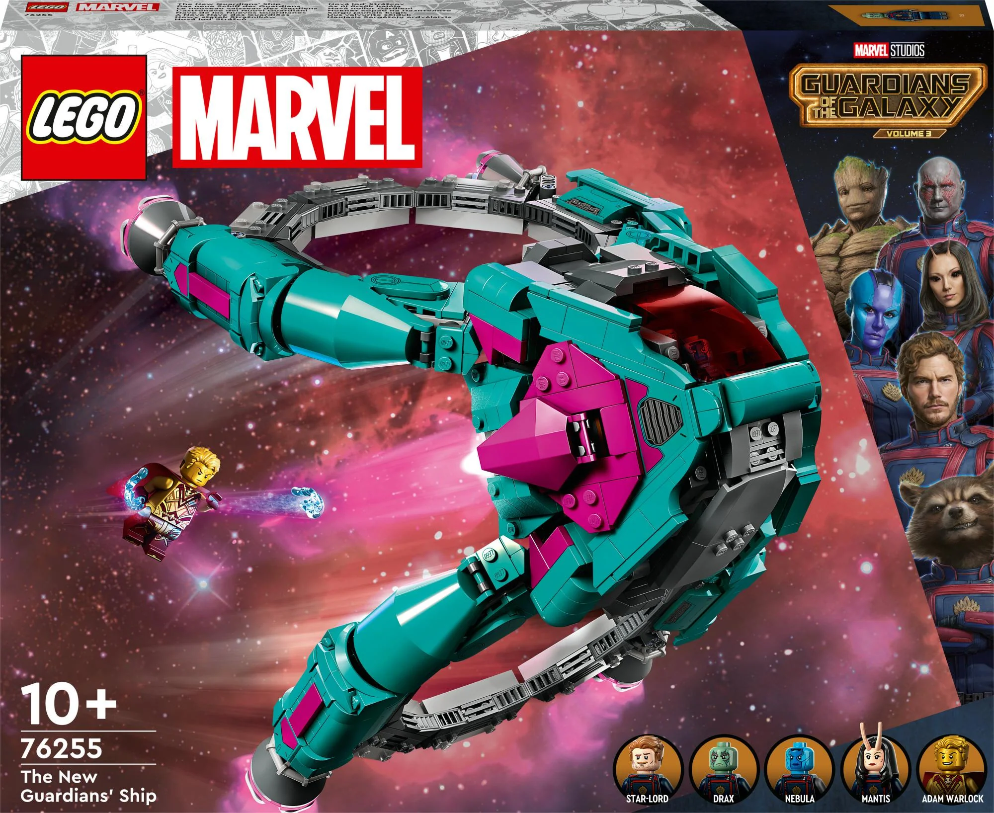 LEGO 76255 Marvel The Guardians New Ship