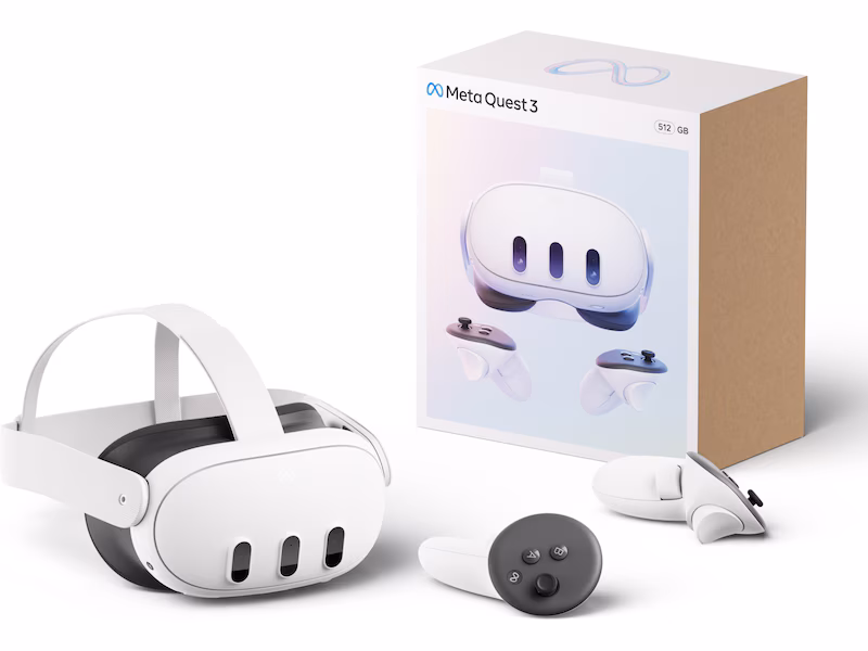 Meta Quest 3 (512 GB) – Virtual Reality Headset med USB-C