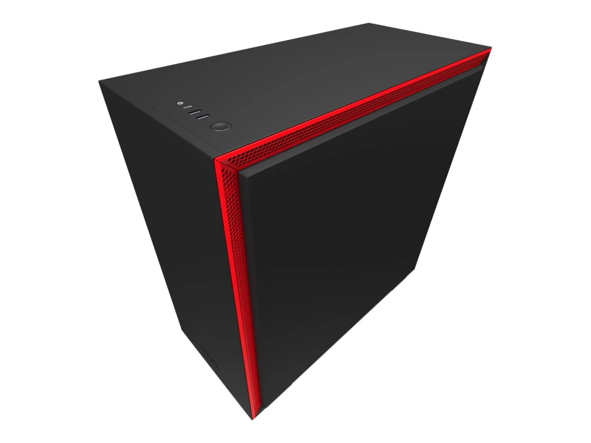 NZXT H-Serie H710 Tower Extended ATX Schwarz Rot