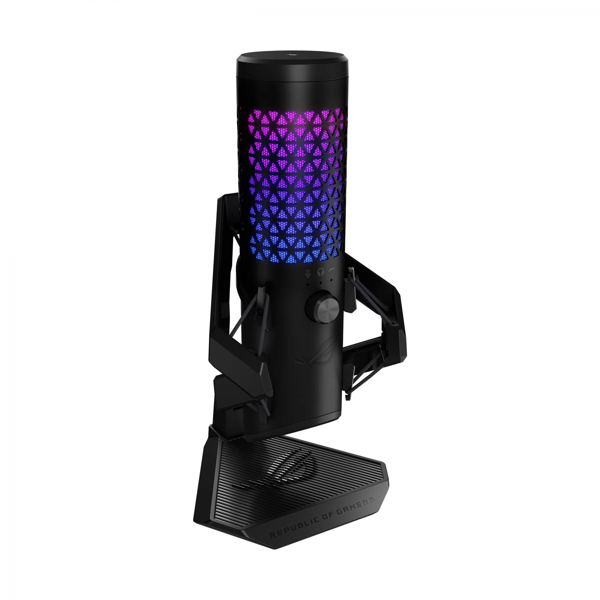 ASUS ROG CARNYX Professional Cardioid Condenser USB Gaming Microphone with RGB - Black