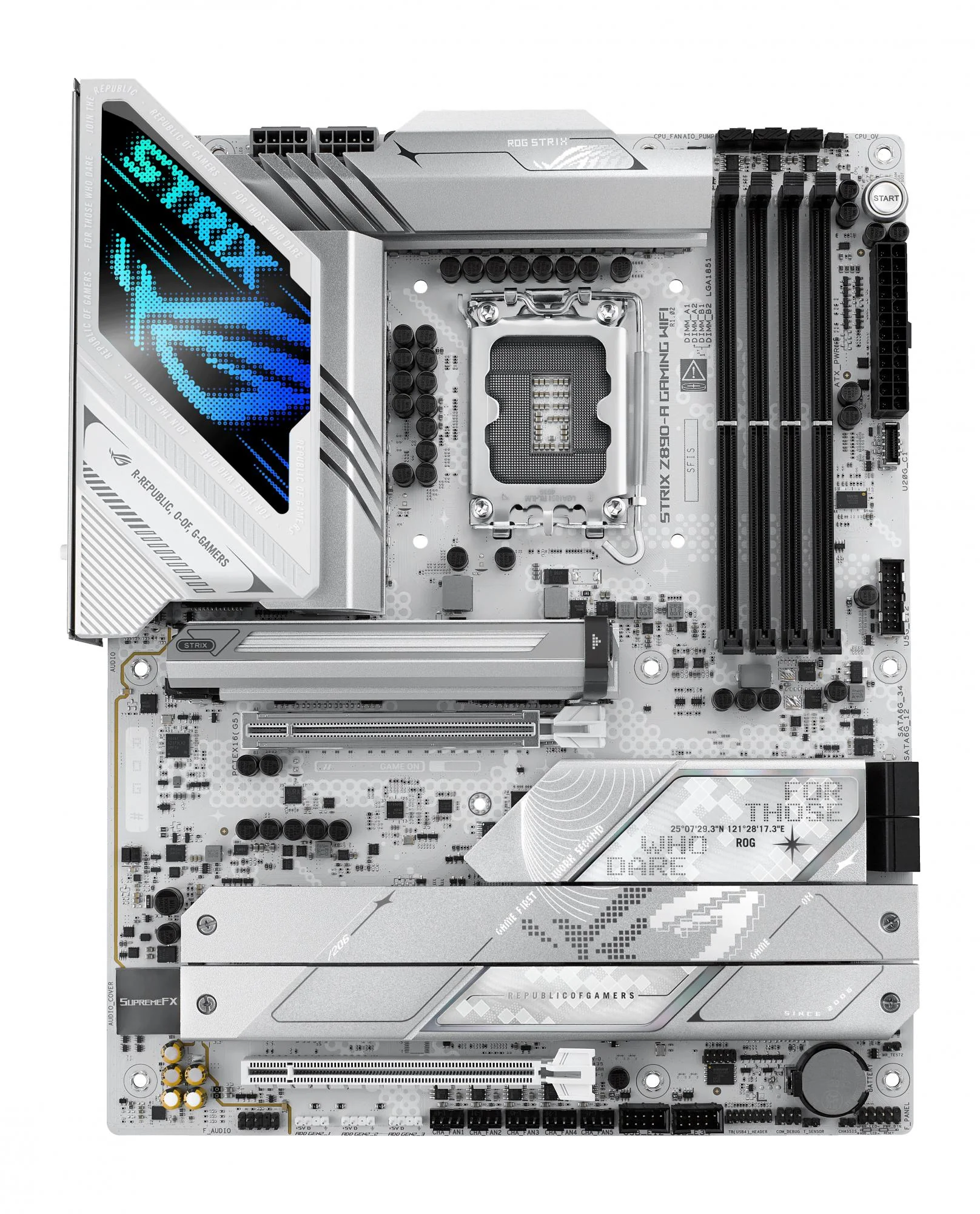 ASUS ROG STRIX Z890-A GAMING WIFI (ATX. Z890. LGA 1851. DDR5)