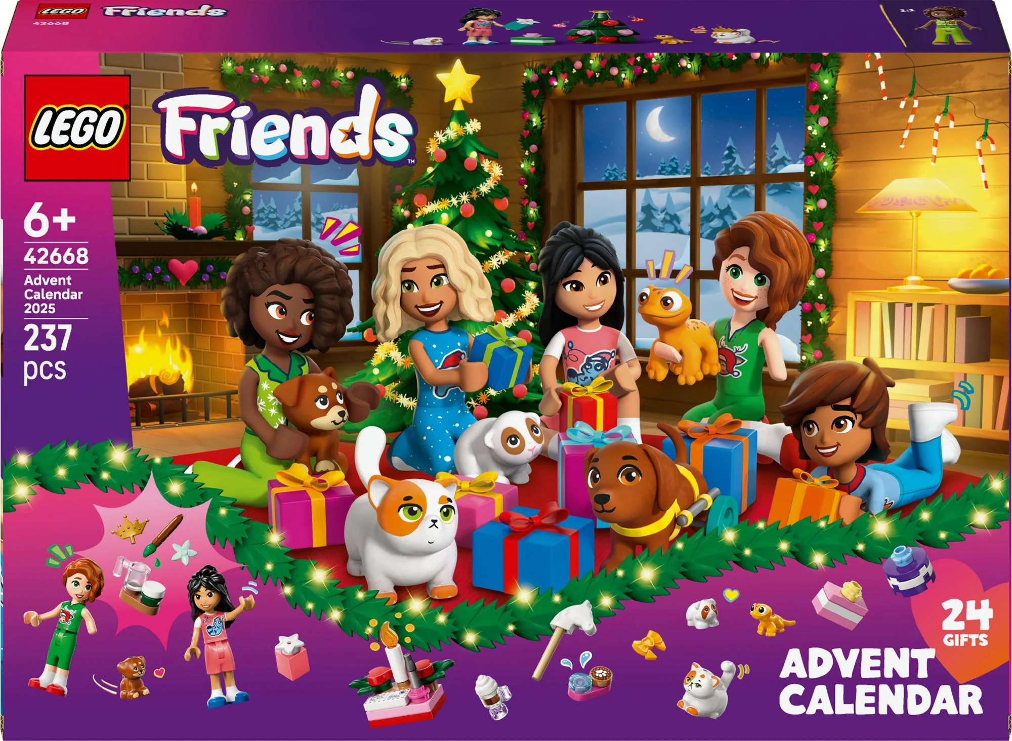 LEGO Friends Adventskalender – 24 Sjove Overraskelser