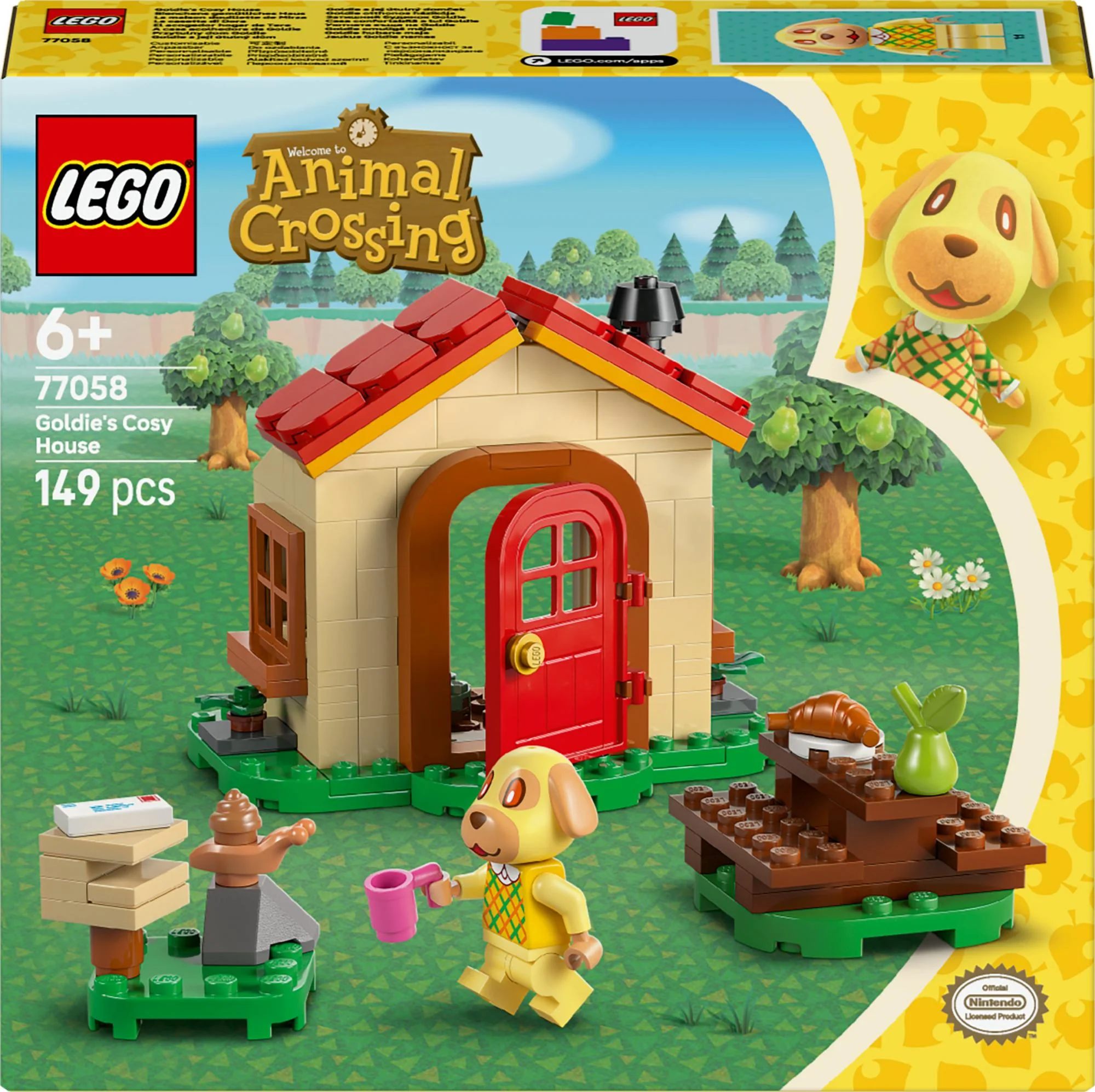 LEGO - Animal Crossing - Goldie's Cosy House (77058)