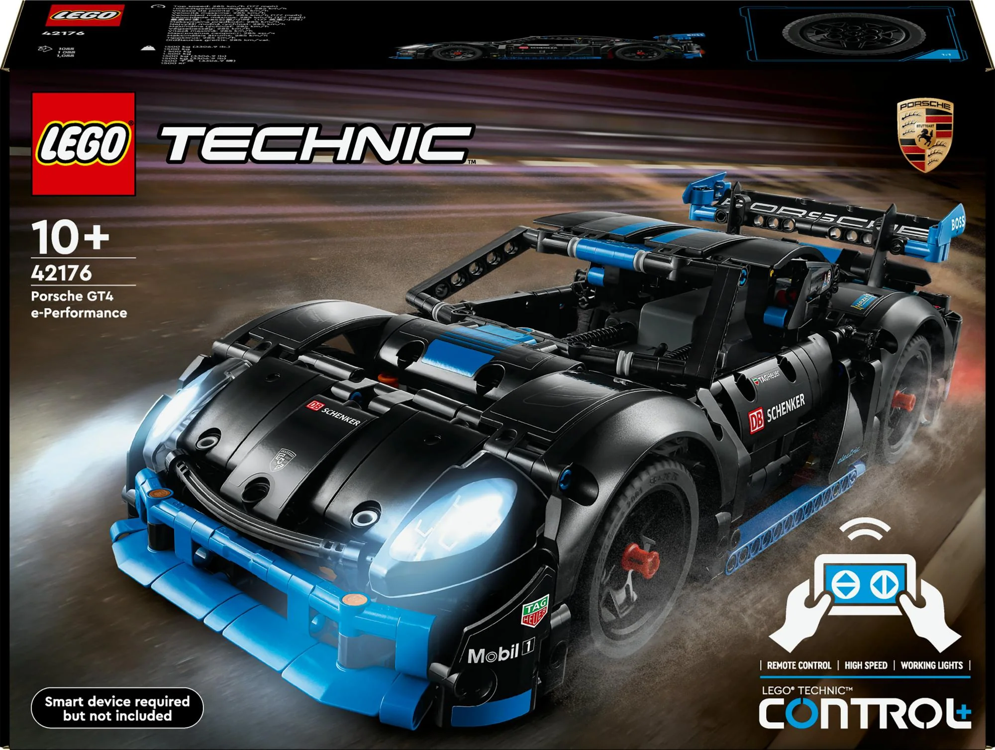 LEGO 42176 Technic Porsche GT4 e-Performance Racing Car