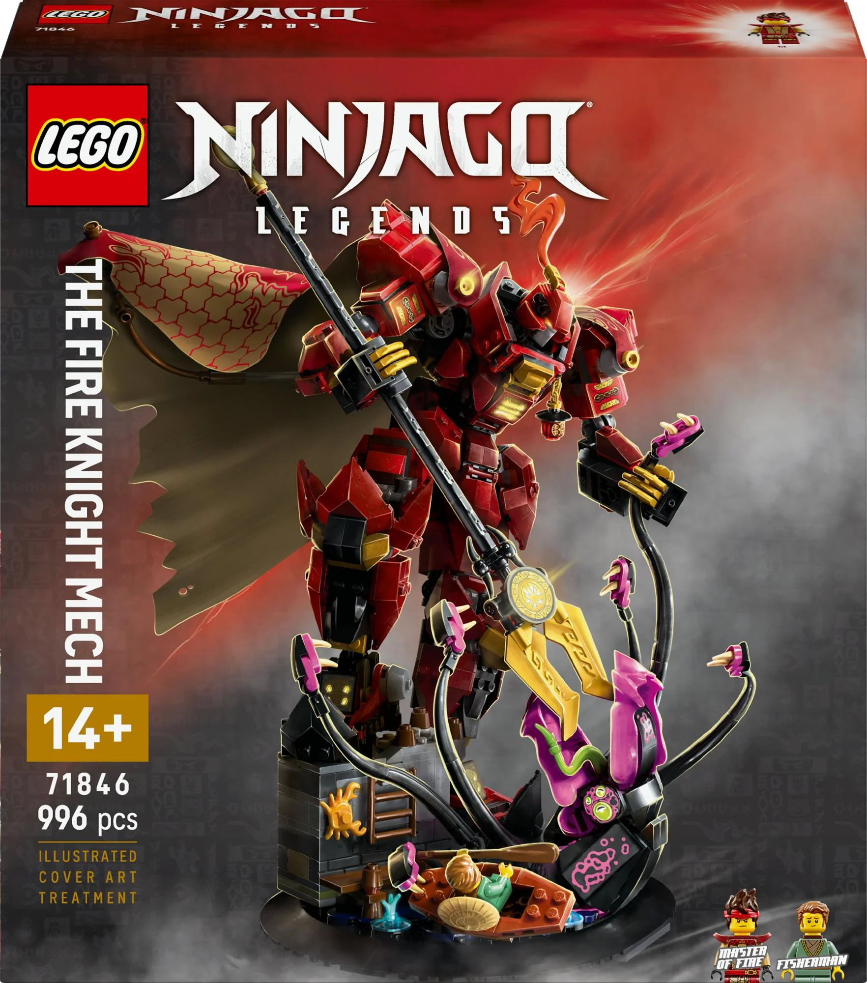 LEGO 71846 Ninjago The Fire Knight Mech