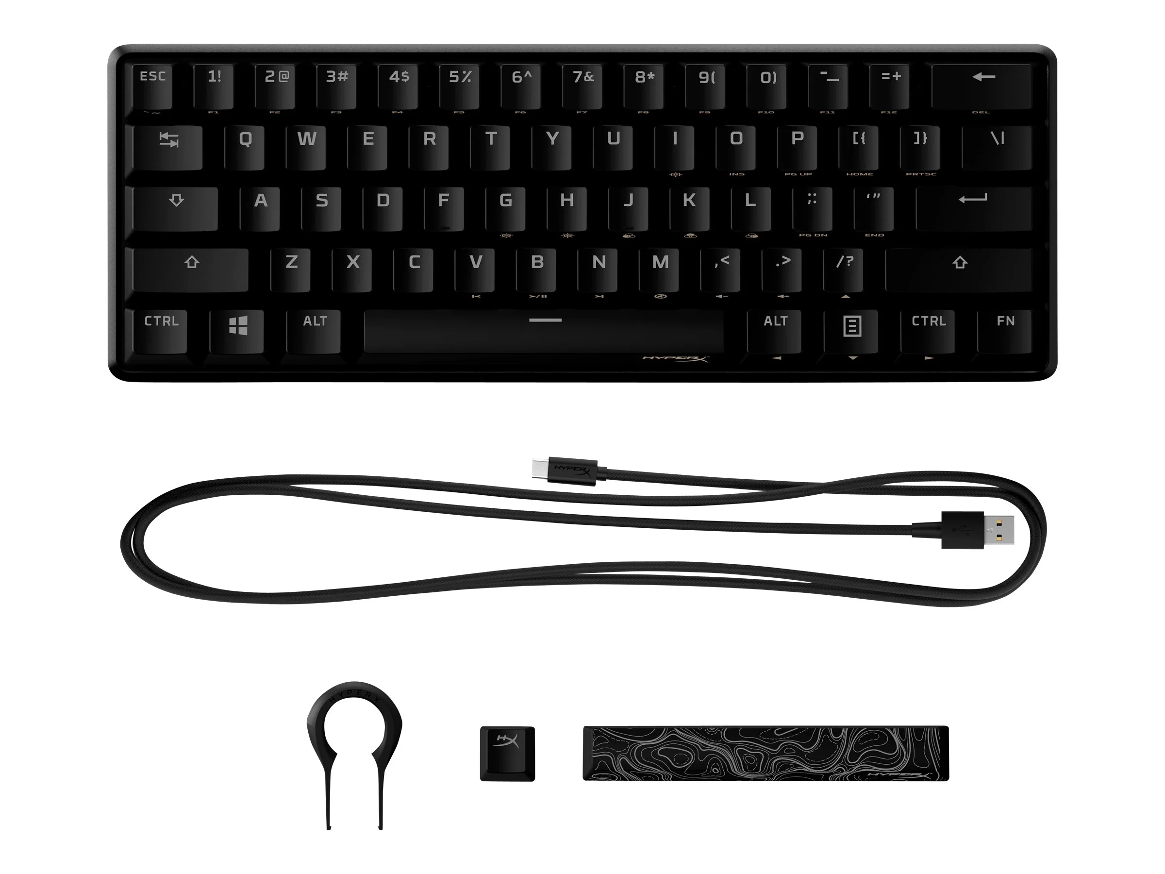 HyperX Alloy Origins 60 Tastatur Mekanisk RGB Kabling USA