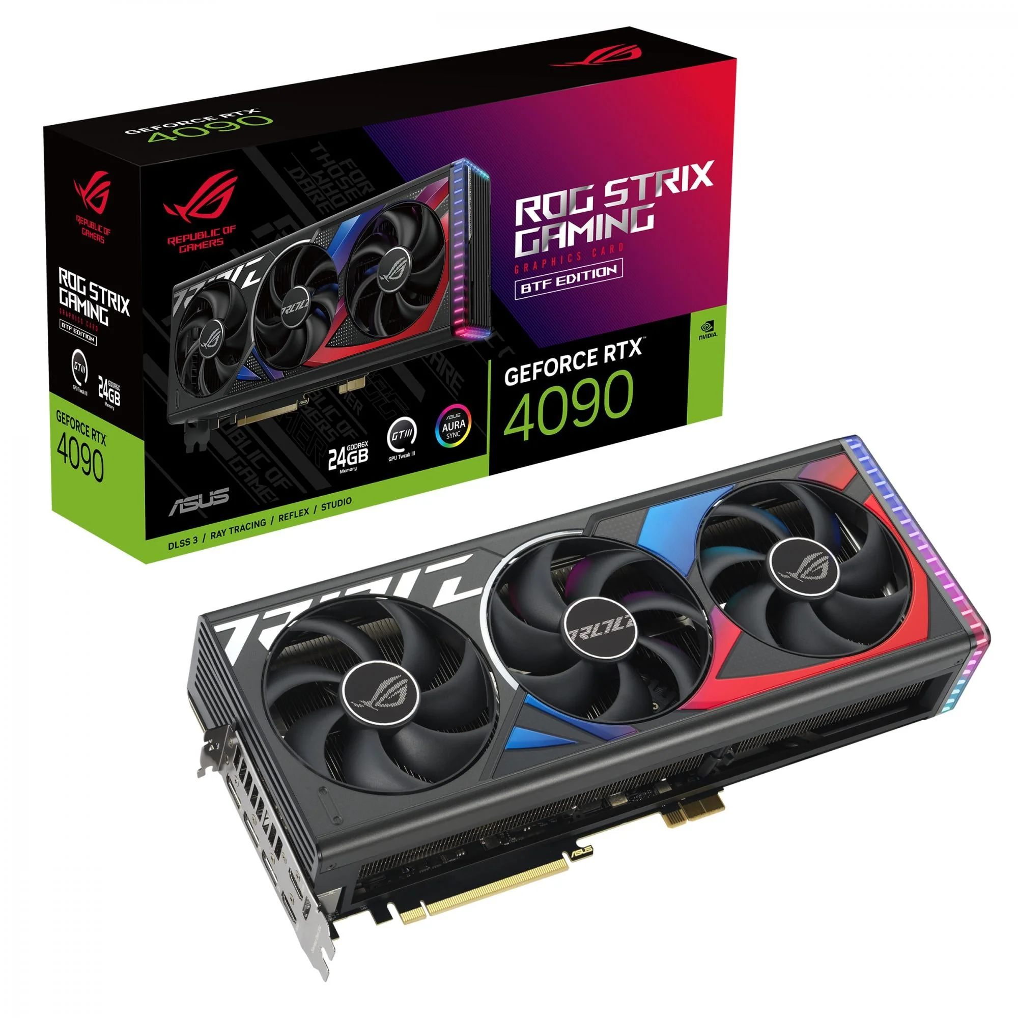 ASUS GeForce RTX 4090 24GB ROG STRIX GAMING BTF