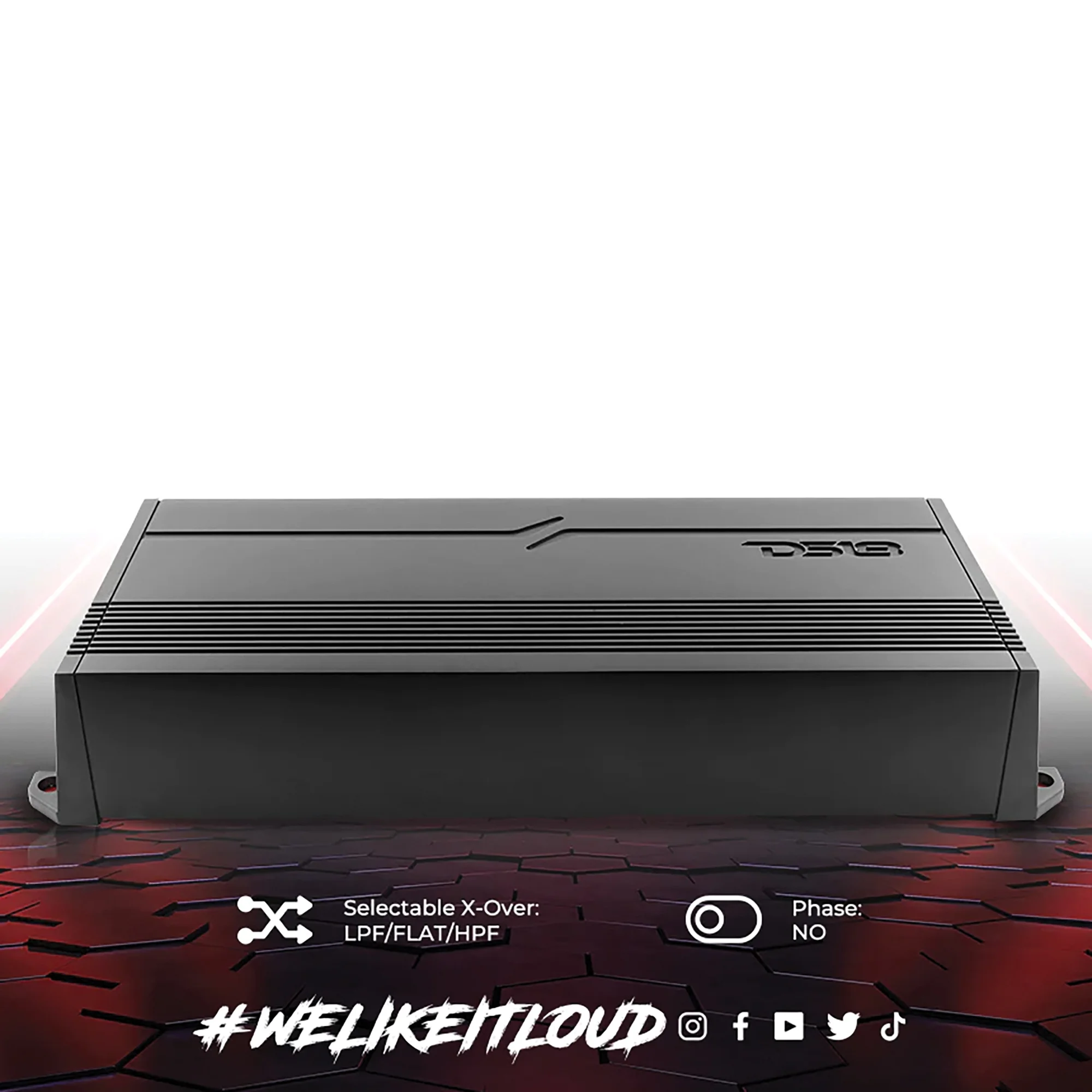 DS18 G3600.4D GEN-X 3,600-Watt-Max 4-Channel Full-Range Class D Amp