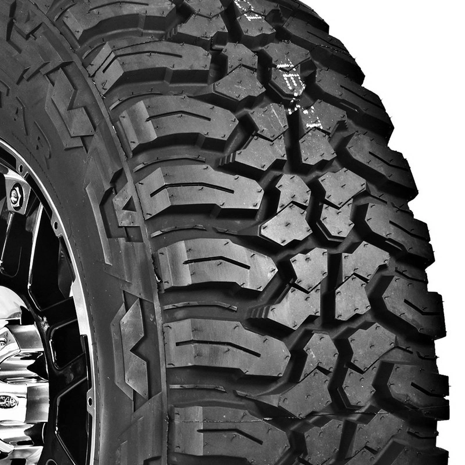 Travelstar EcoPath M/T 35X12.50R20 12 PR Load Range F 125Q SUV Light Truck Mud Terrain Tire 35/12.50/20 (Tire Only)
