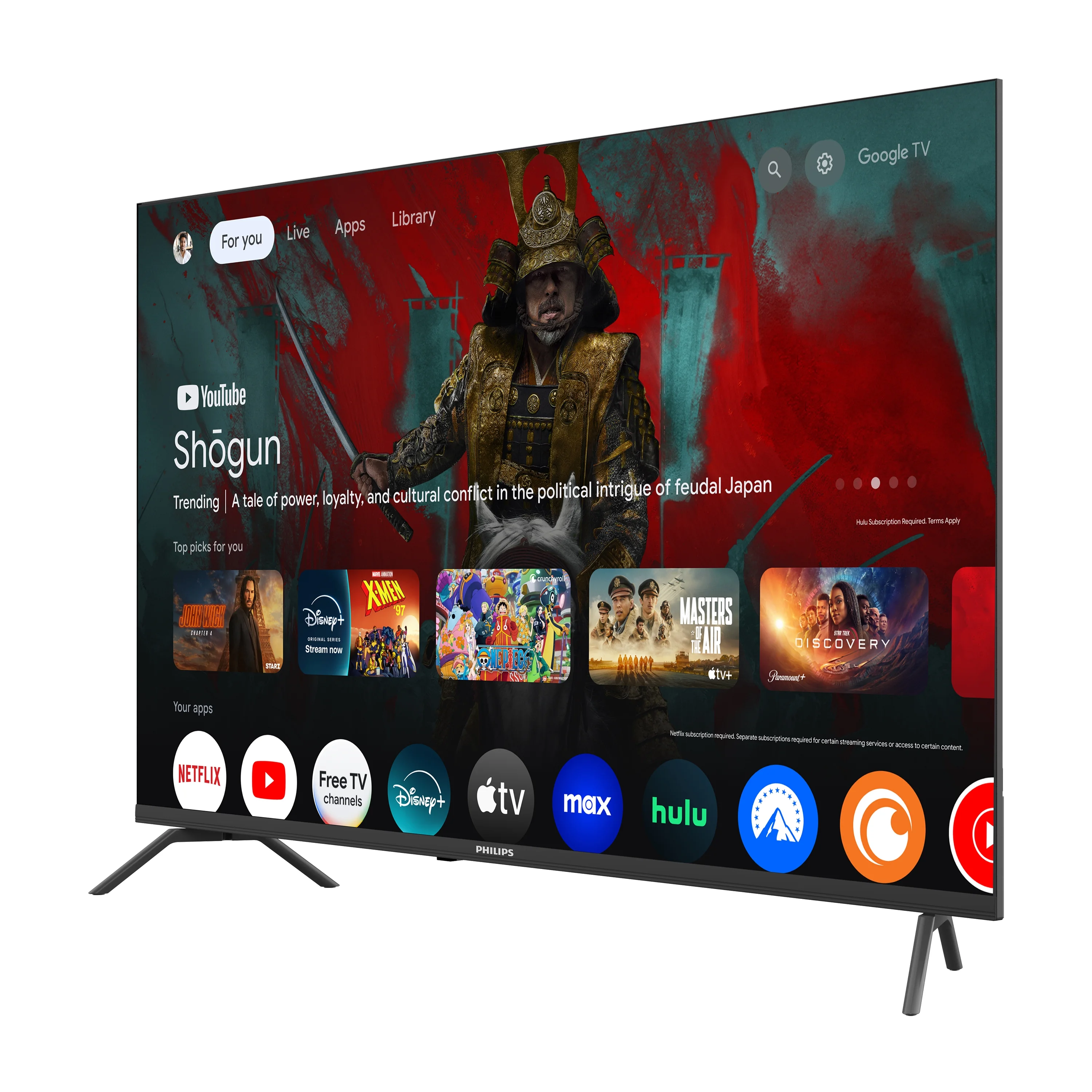 Philips 60�� Class 4K Ultra HD (2160p) Google Smart LED TV (60PUL7555/F7)