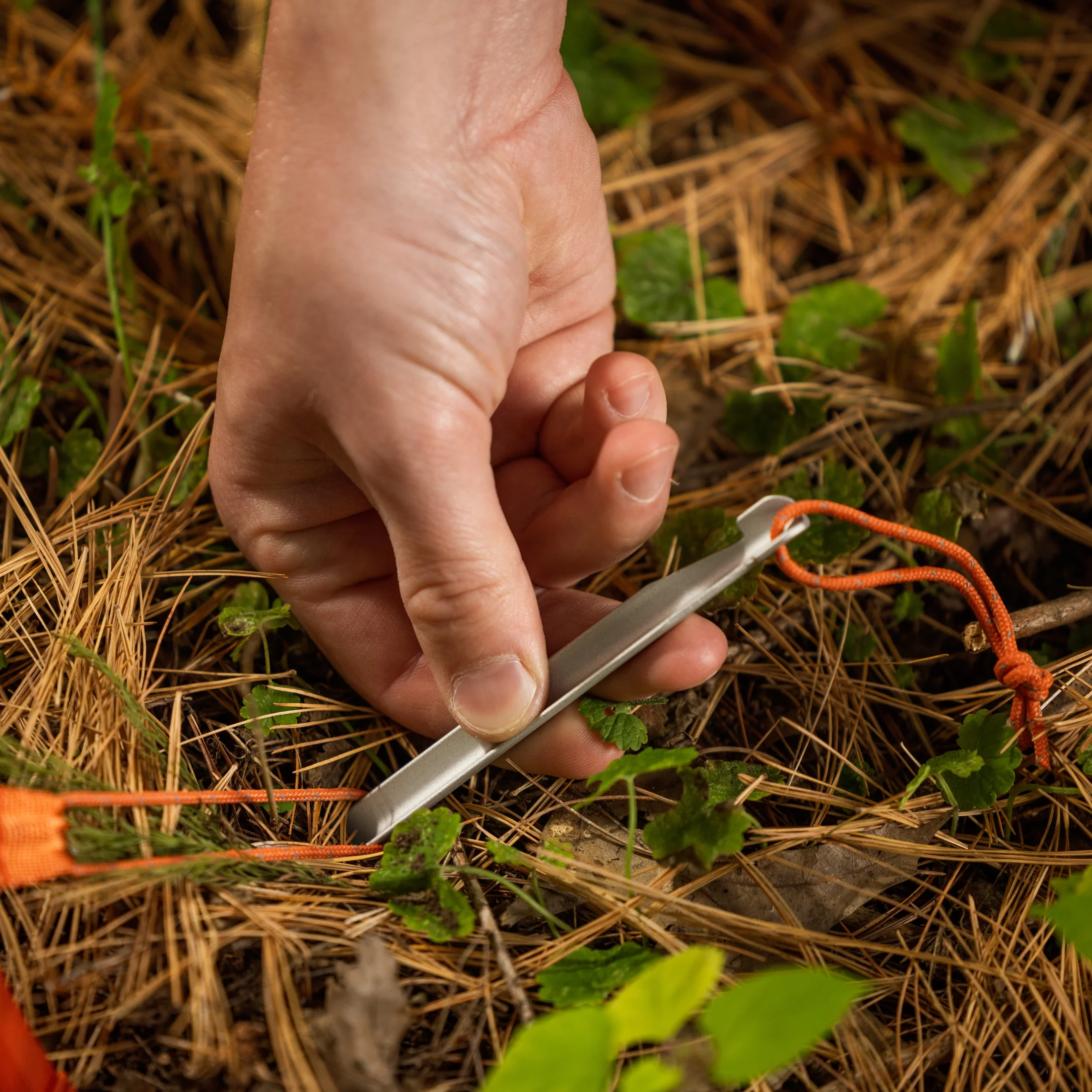 Ozark Trail 1-Person Lightweight Backpacking Tent, 82 in. x 51 in., 3.65 lb. Carry Weight, Orange