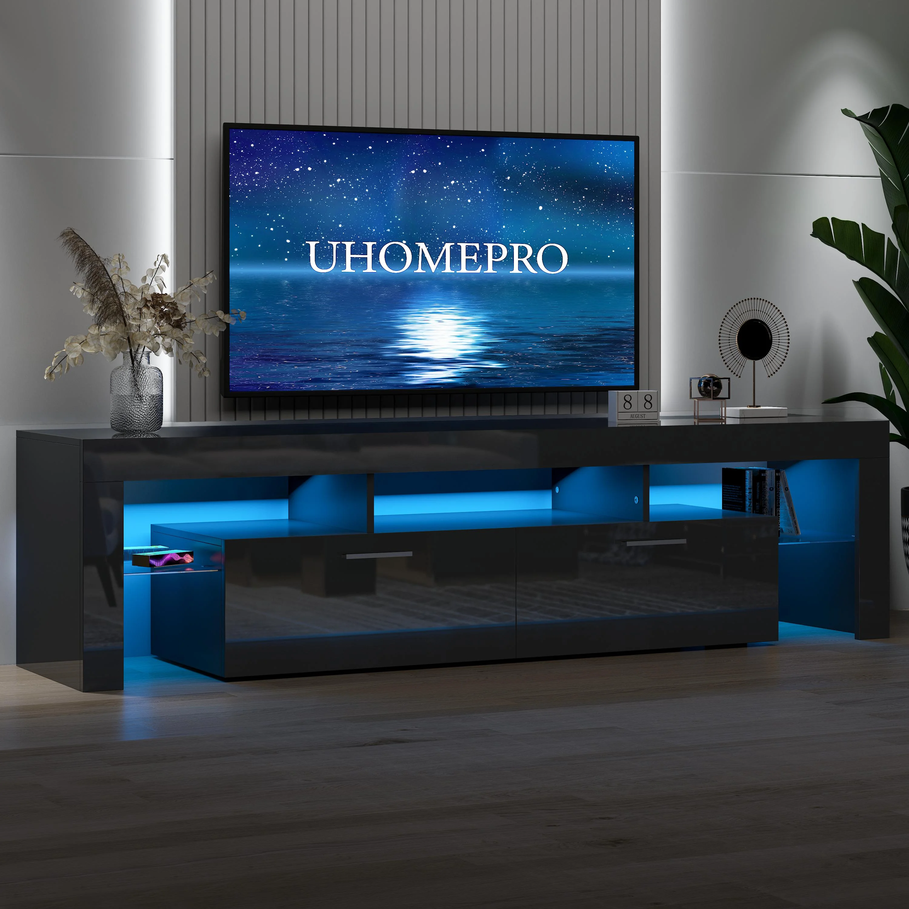 UHOMEPRO TV Stand for TV up to 70