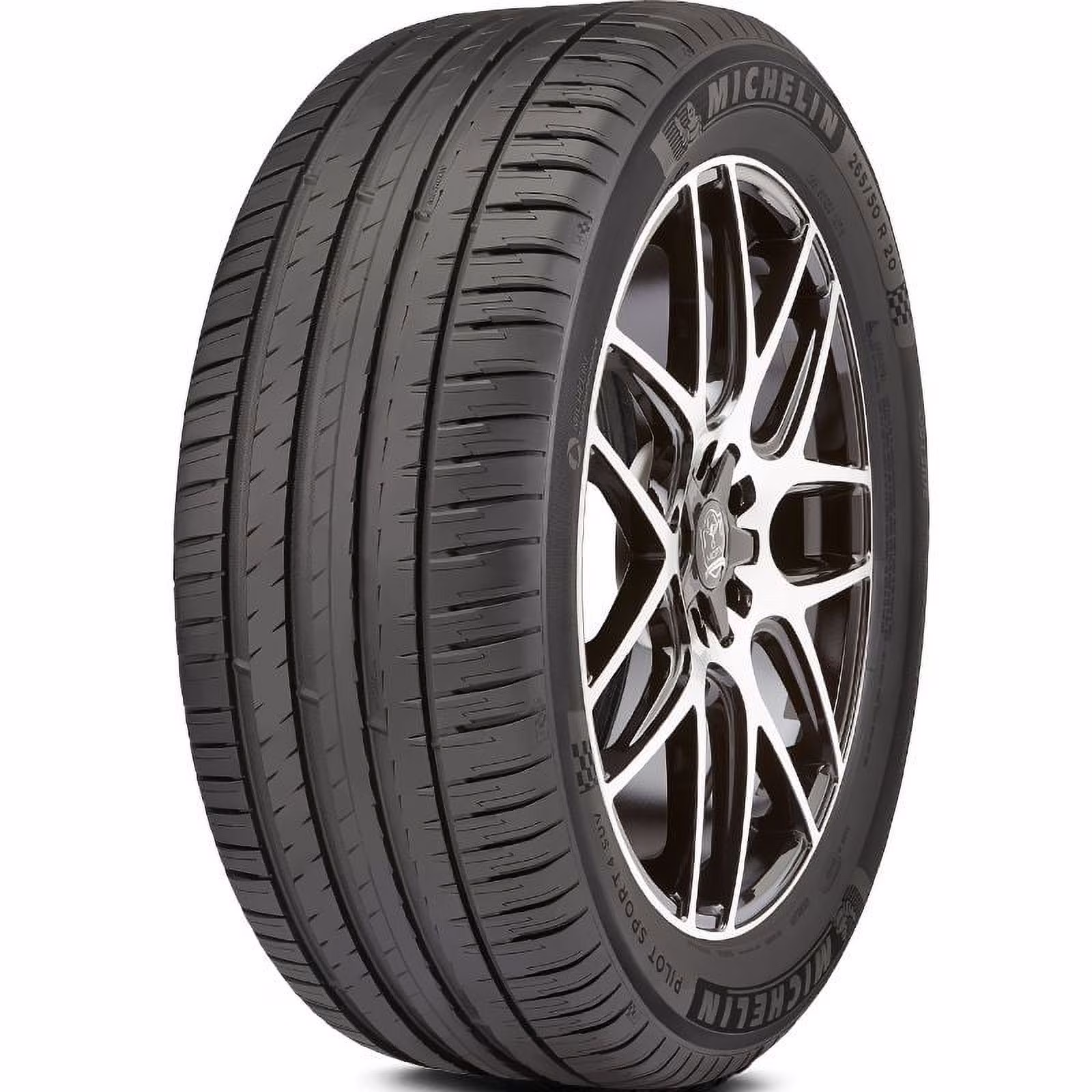 1 Michelin Pilot Sport 4 SUV CUV 235/55R19 105Y Max Performance Summer Tires MH00715 / 235/55/19 / 2355519