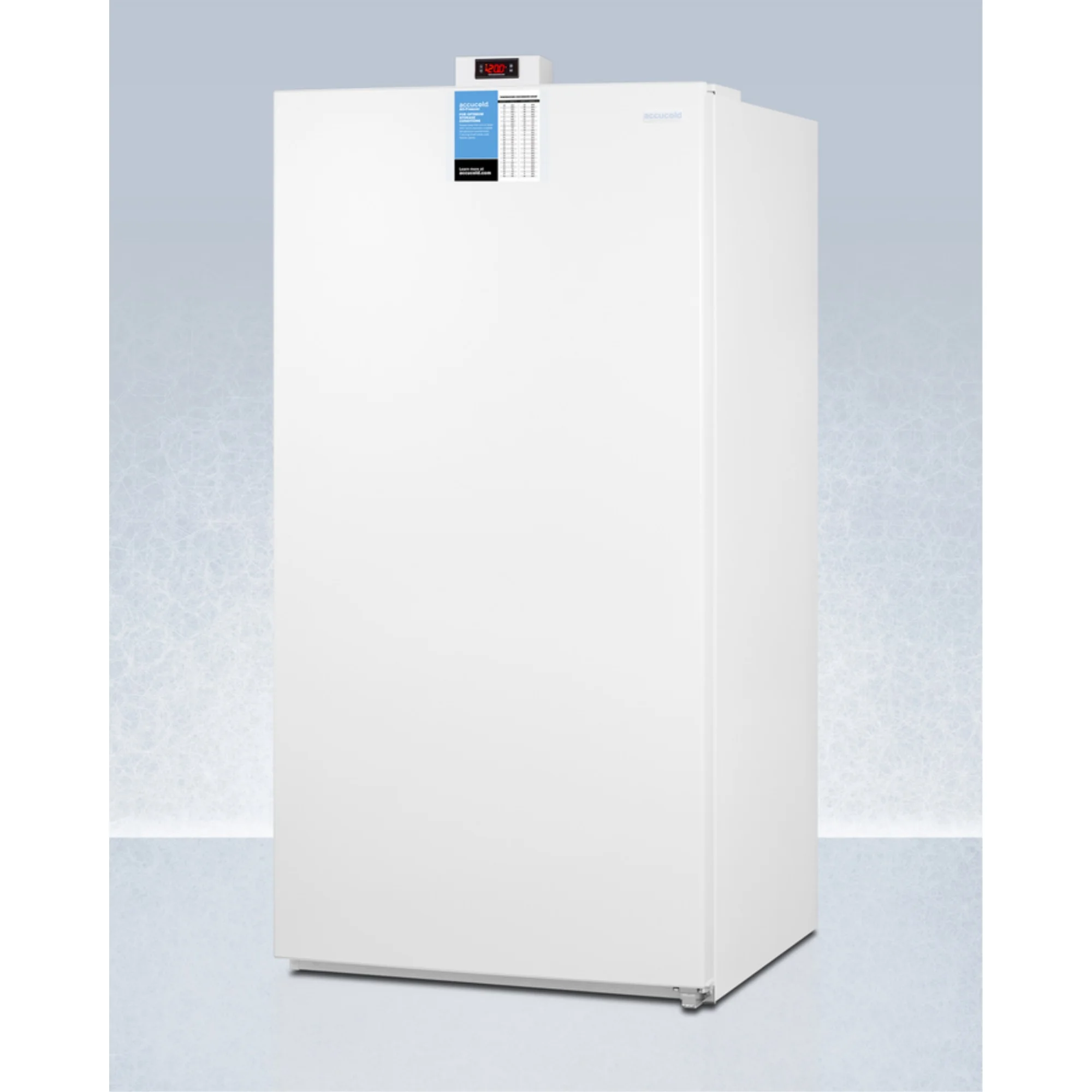 Upright 22 cu.ft. all-freezer in white