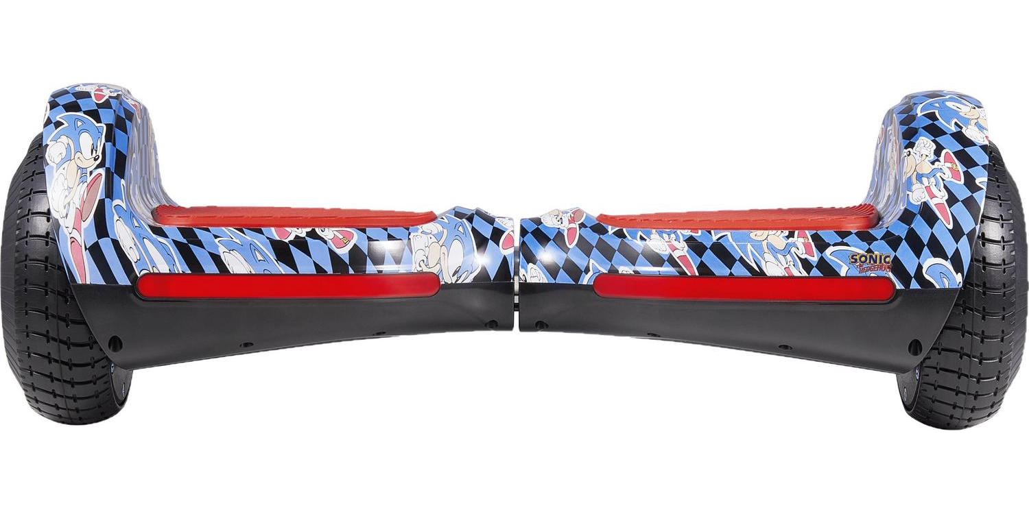 Sonic the Hedgehog Hoverboard with 3D LED Light up Wheels. Hoverboard for Kids. Ages 6 - 12. Blue