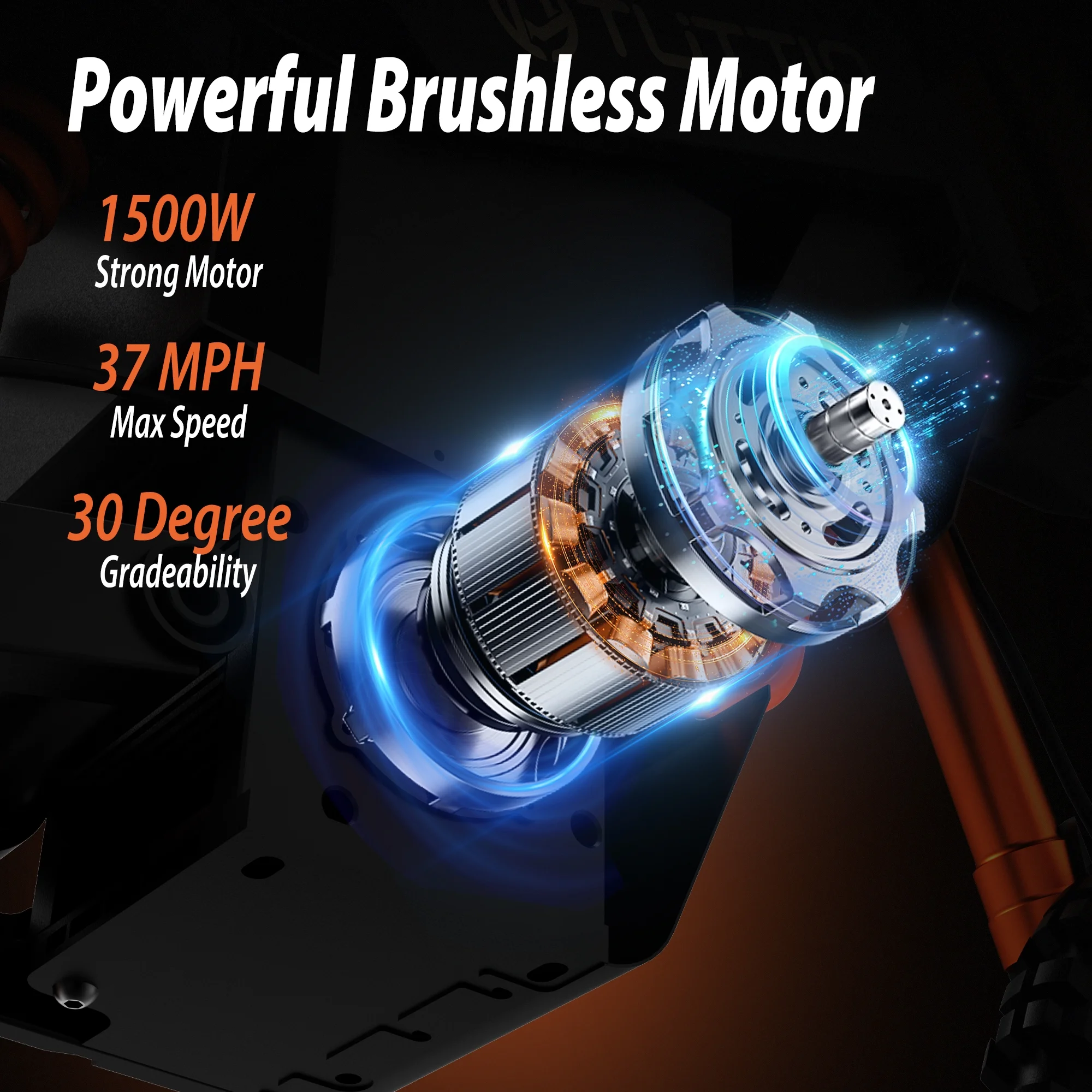 TUTTIO Soleil01 Electric Dirt Bike for Adults,2000W Motor,48V 21Ah Battery, 200N.m High Torque,Max 37Mph,All Terrain Motorized Dirt Bikes